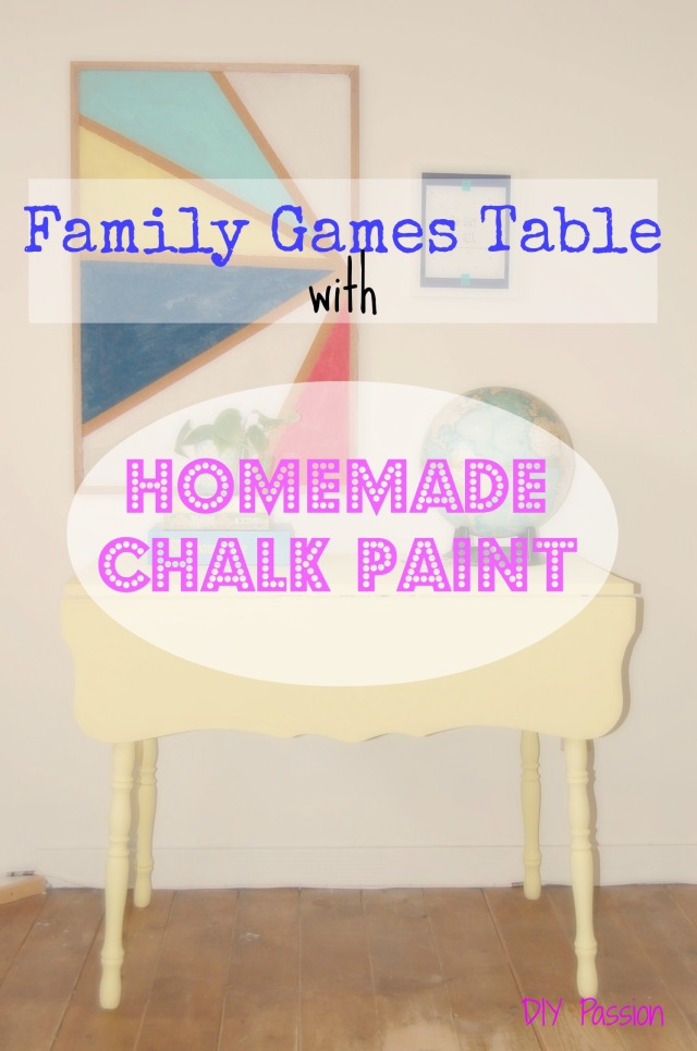 Chalk Paint Table Cover Page
